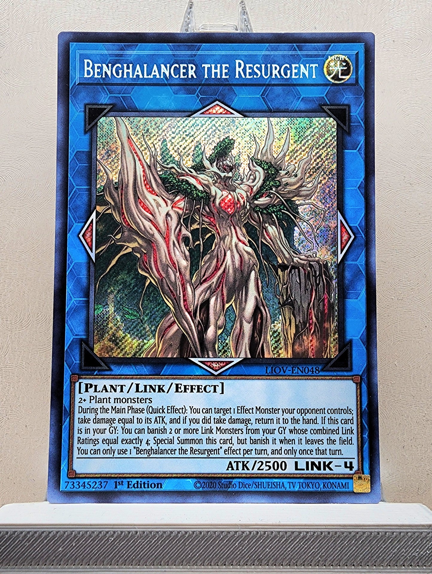 Yugioh! 1x Benghalancer the Resurgent (LIOV - Secret Rare) 1st Edition