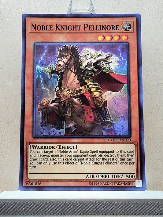 Yugioh! 1x Noble Knight Pellinore (CYHO - Super Rare) 1st/Unli Edition