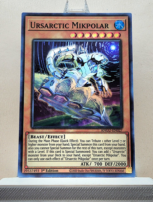 Yugioh! 1x Ursarctic Mikpolar (ANGU - Super Rare) 1st Edition