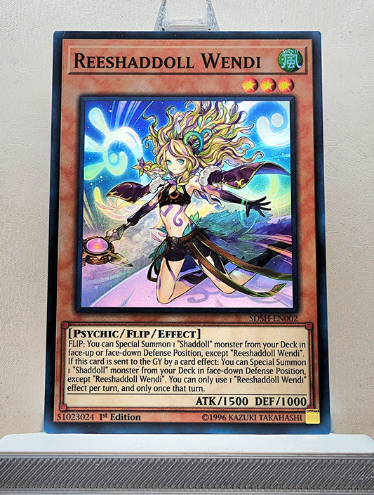 Yugioh! 1x Reeshaddoll Wendi (SDSH - Super Rare) 1st Edition