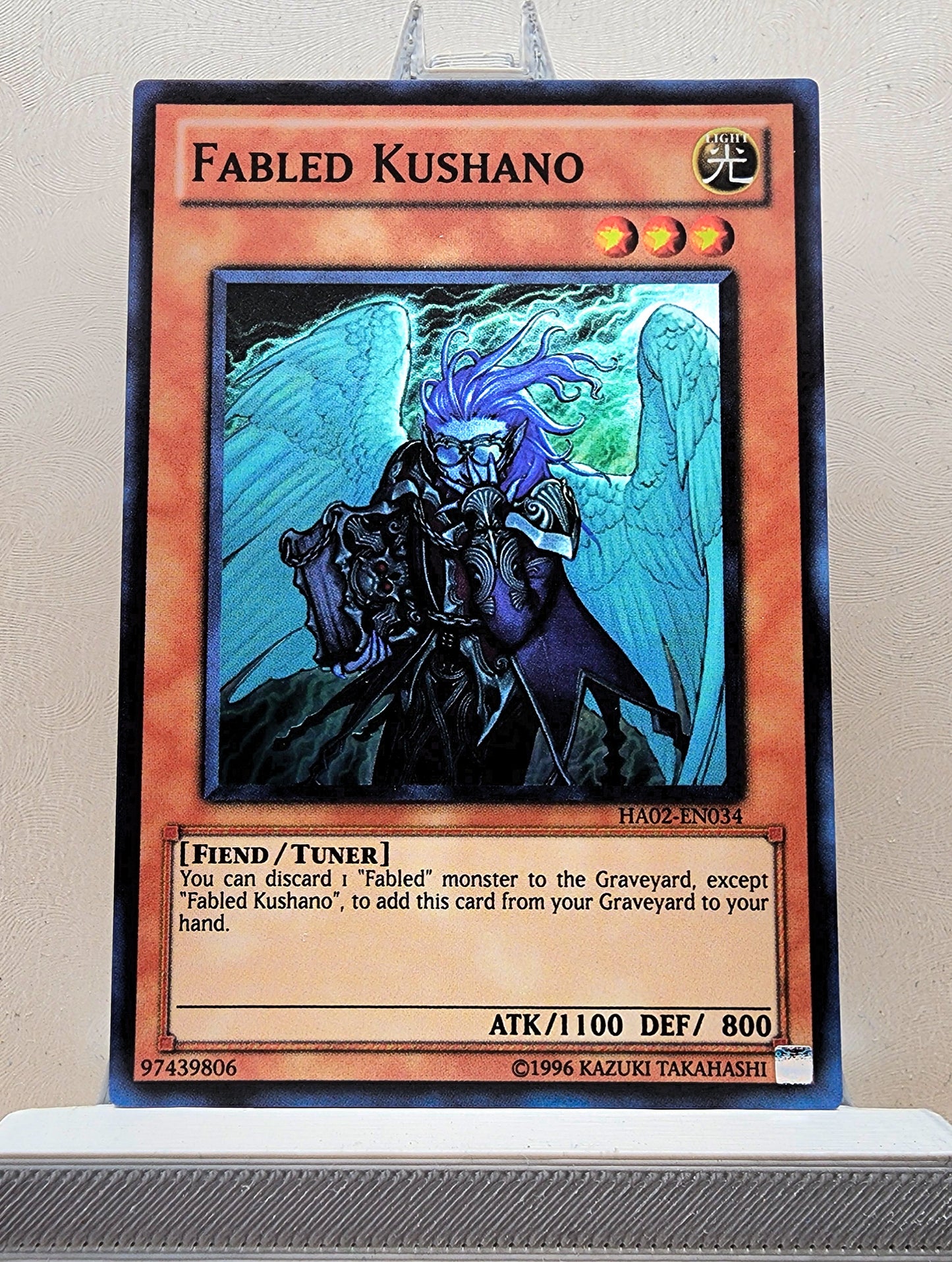 Yugioh! 1x Fabled Kushano (HA02 - Super Rare) Unli Edition