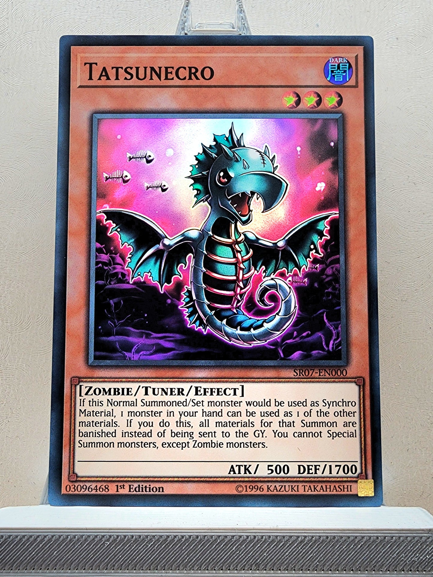 Yugioh! 1x Tatsunecro (SR07 - Super Rare) 1st Edition