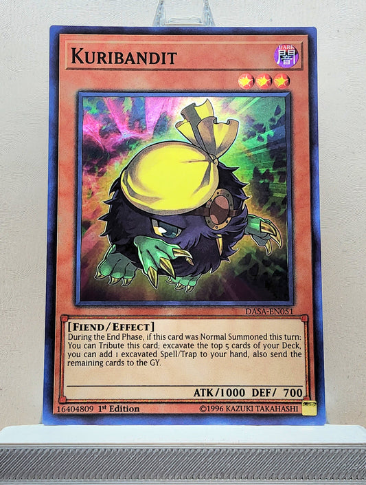 Yugioh! 1x Kuribandit (DASA - Super Rare) 1st Edition