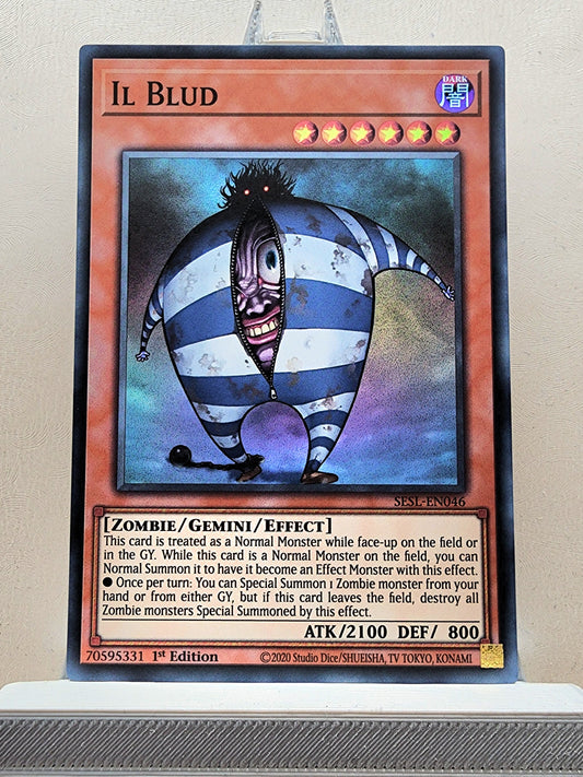 Yugioh! 1x Il Blud (SESL - Super Rare) 1st Edition