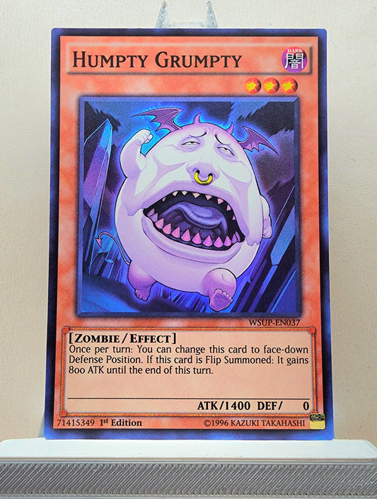 Yugioh! 1x Humpty Grumpty (WSUP - Super Rare) 1st Edition