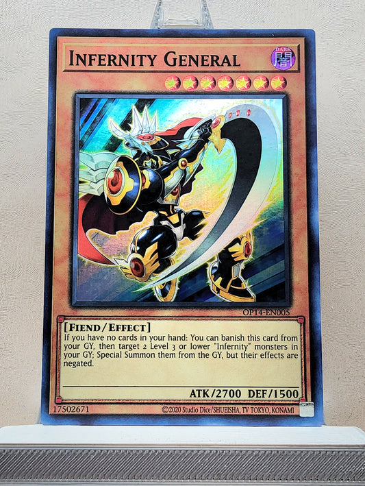 Yugioh! 1x Infernity General (OP14 - Super Rare) Unli Edition