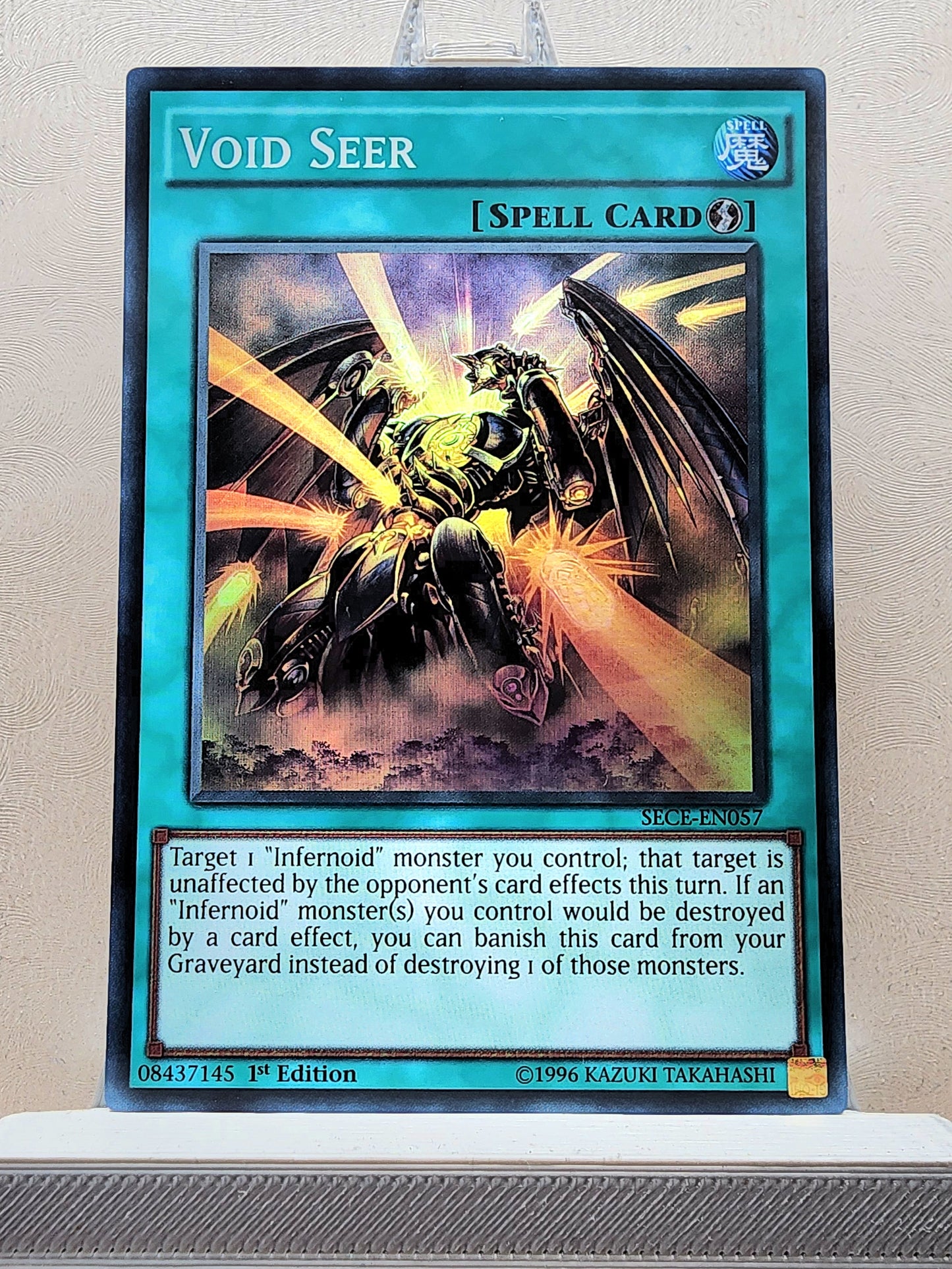 Yugioh! 1x Void Seer (SECE - Super Rare) 1st Edition