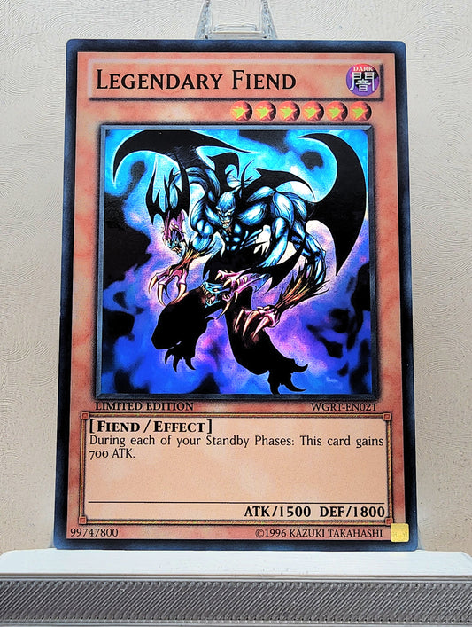 Yugioh! 1x Legendary Fiend (WGRT - Super Rare) Limited Edition