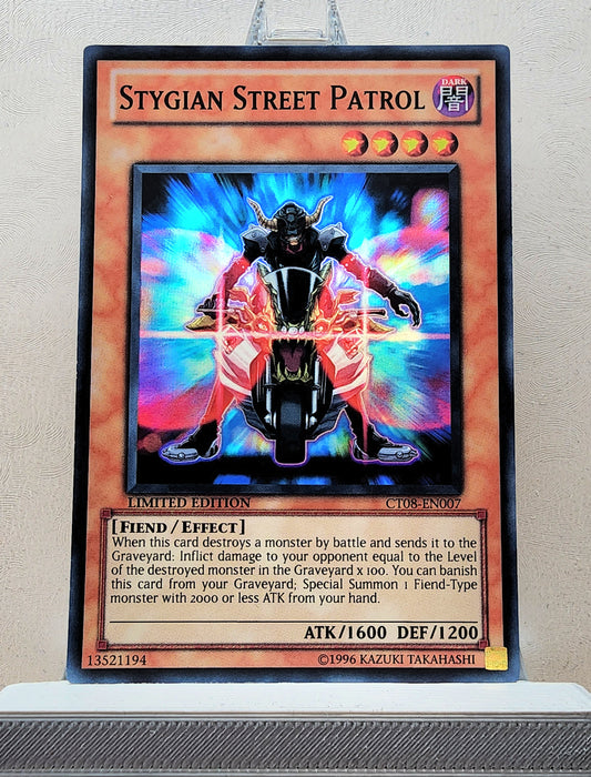 Yugioh! 1x Stygian Street Patrol (CT08 - Super Rare) Limited Edition