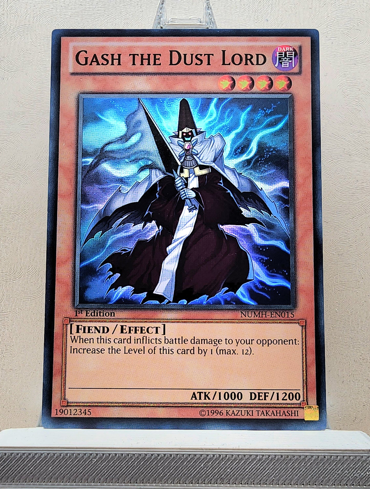 Yugioh! 1x Gash, the Dust Lord (NUMH - Super Rare) 1st Edition