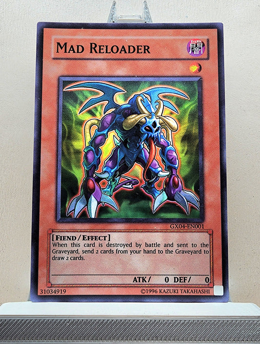 Yugioh! 1x Mad Reloader (GX04 - Super Rare) Unli Edition