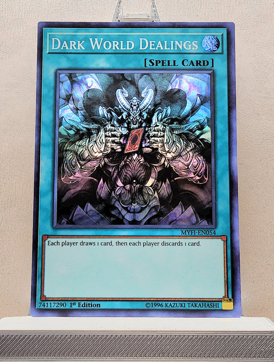 Yugioh! 1x Dark World Dealings (MYFI - Super Rare) 1st Edition