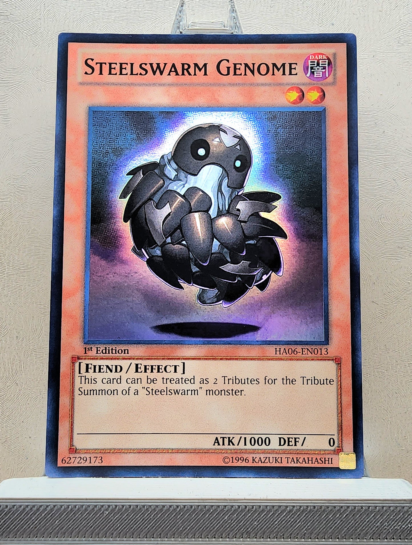 Yugioh! 1x Steelswarm Genome (HA06 - Super Rare) 1st Edition