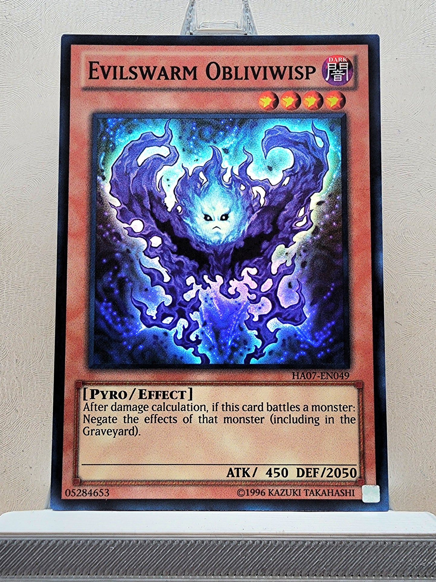 Yugioh! 1x Evilswarm Obliviwisp (HA07 - Super Rare) 1st/Unli Edition