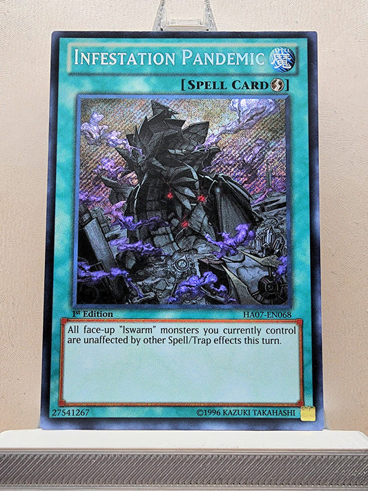 Yu-Gi-Oh! Infestation Terminus Card - HA07-EN070 Super Rare (Hidden Arsenal 7: Knight Of Stars)