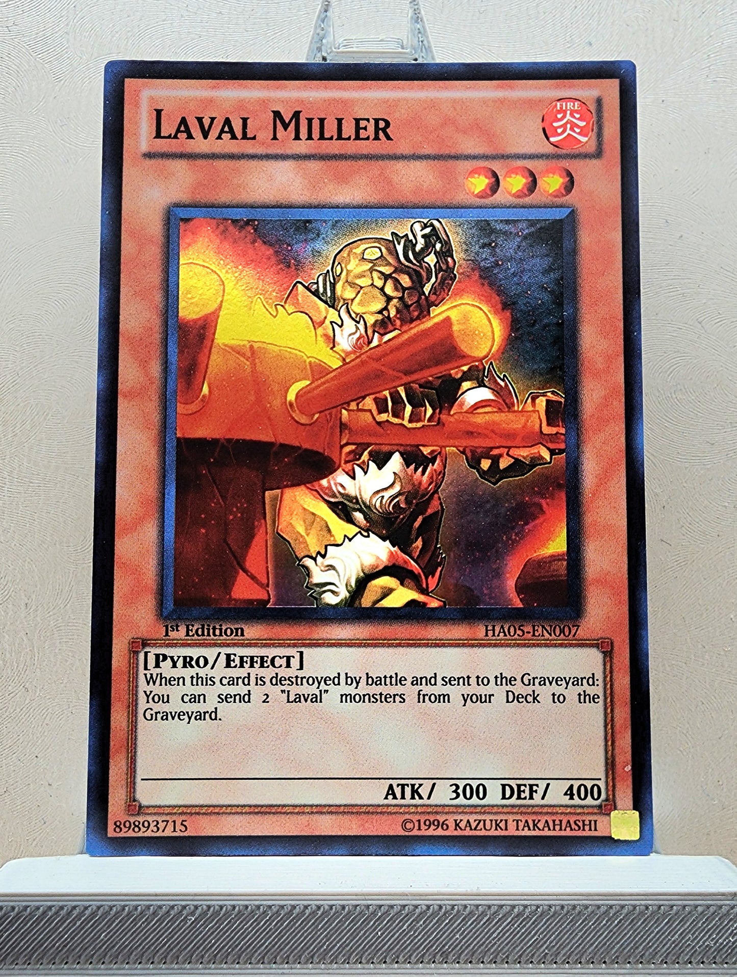 Yugioh! 1x Laval Miller (HA05 - Super Rare) 1st Edition