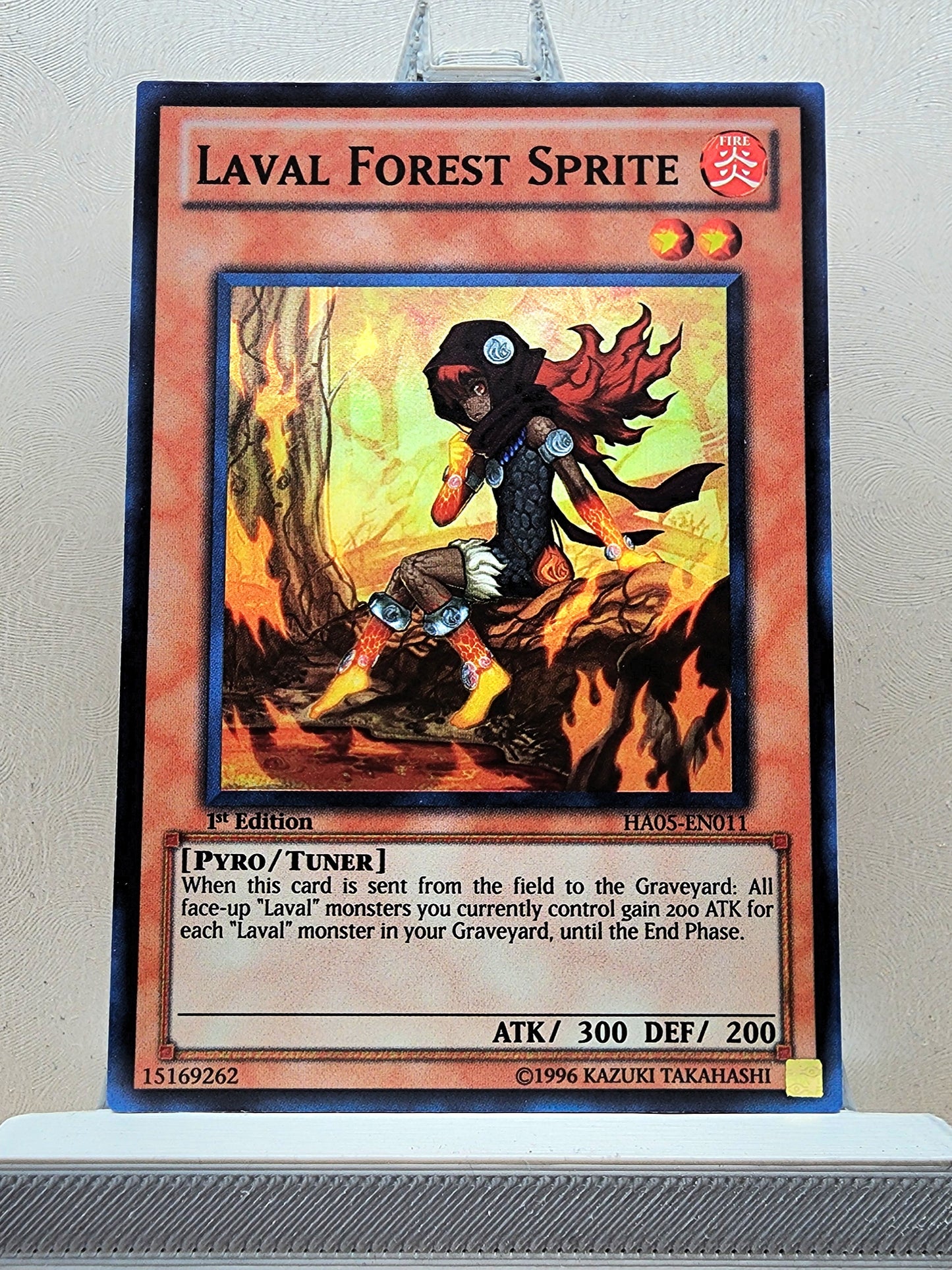 Yugioh! 1x Laval Forest Sprite (HA05 - Super Rare) 1st Edition