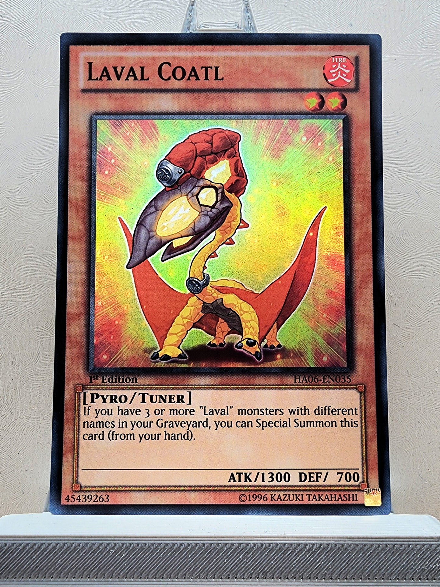 Yugioh! 1x Laval Coatl (HA06 - Super Rare) 1st Edition