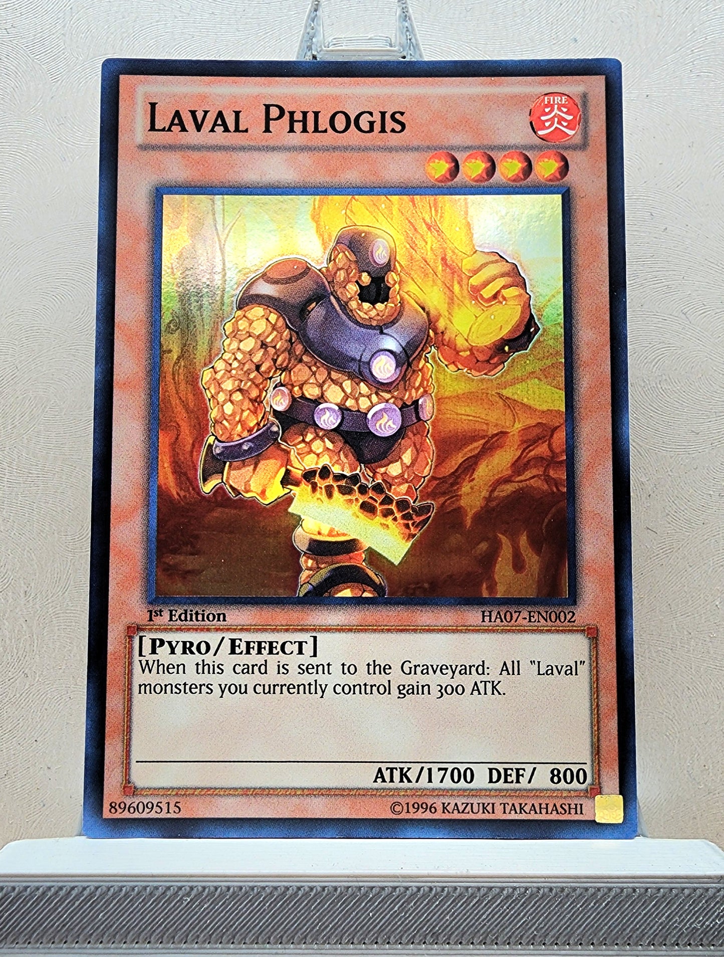 Yugioh! 1x Laval Phlogis (HA07 - Super Rare) 1st Edition