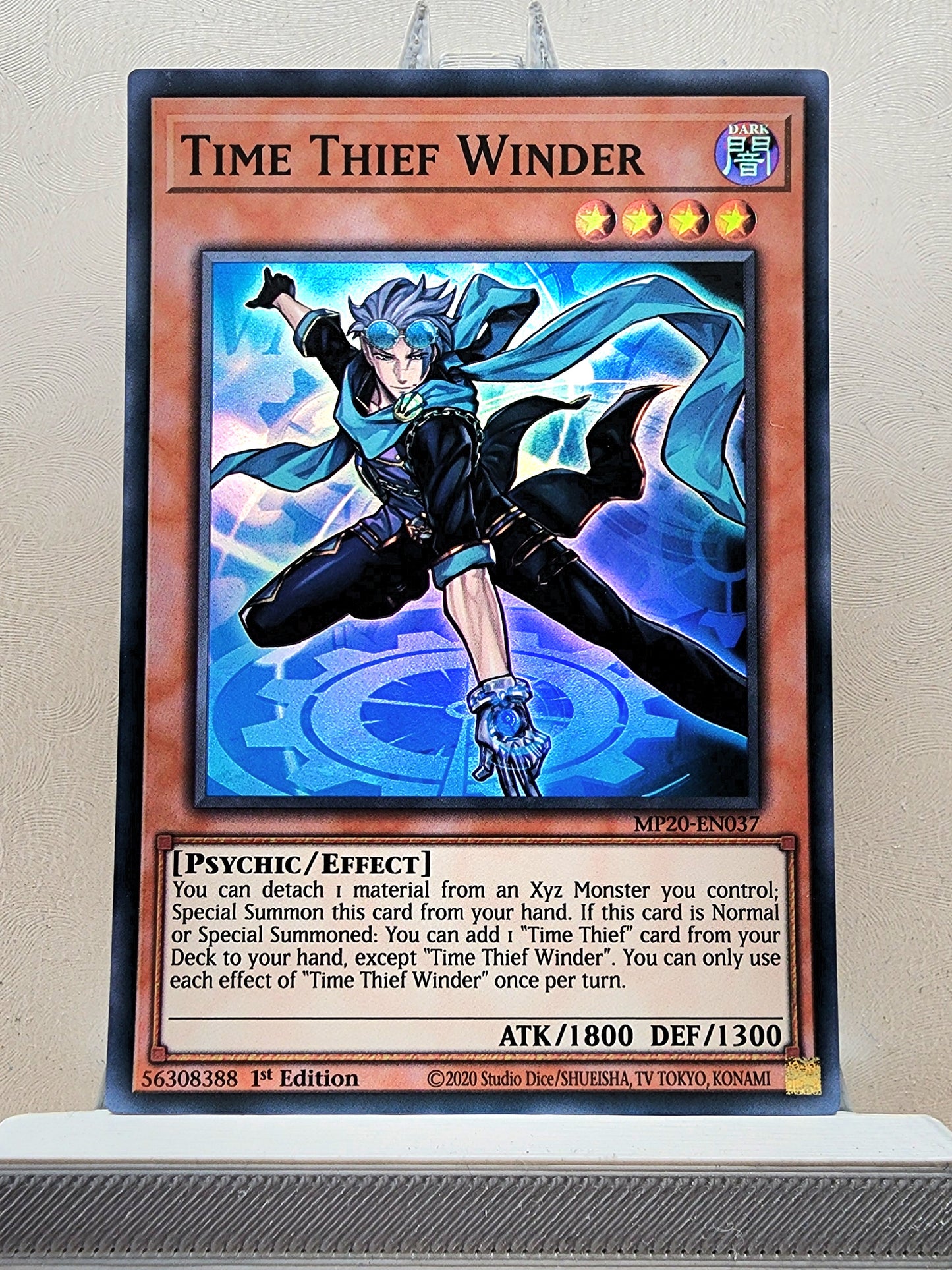 Yugioh! 1x Time Thief Winder (MP20 - Super Rare) 1st Edition