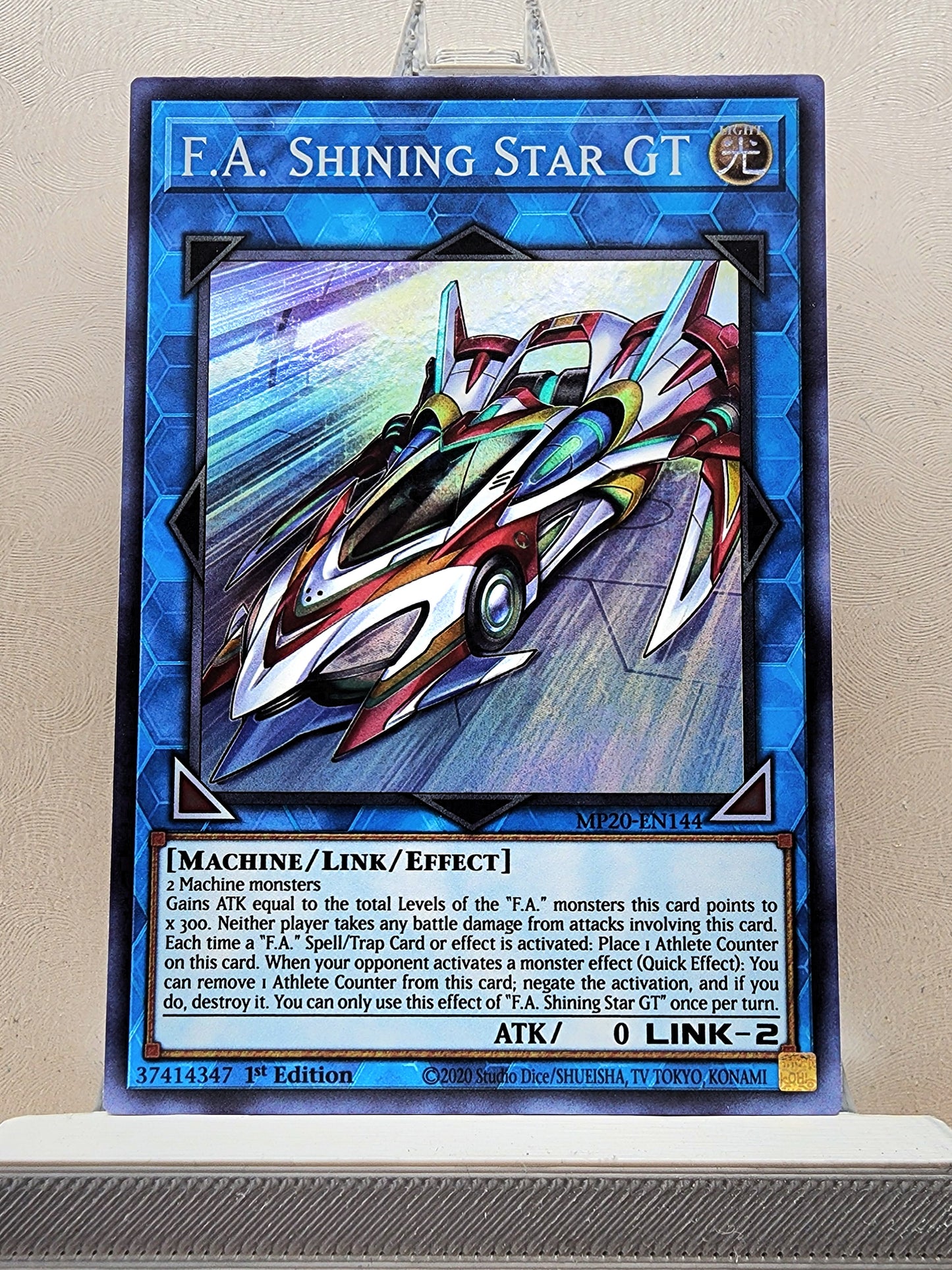 Yugioh! 1x F.A. Shining Star GT (MP20 - Super Rare) 1st Edition