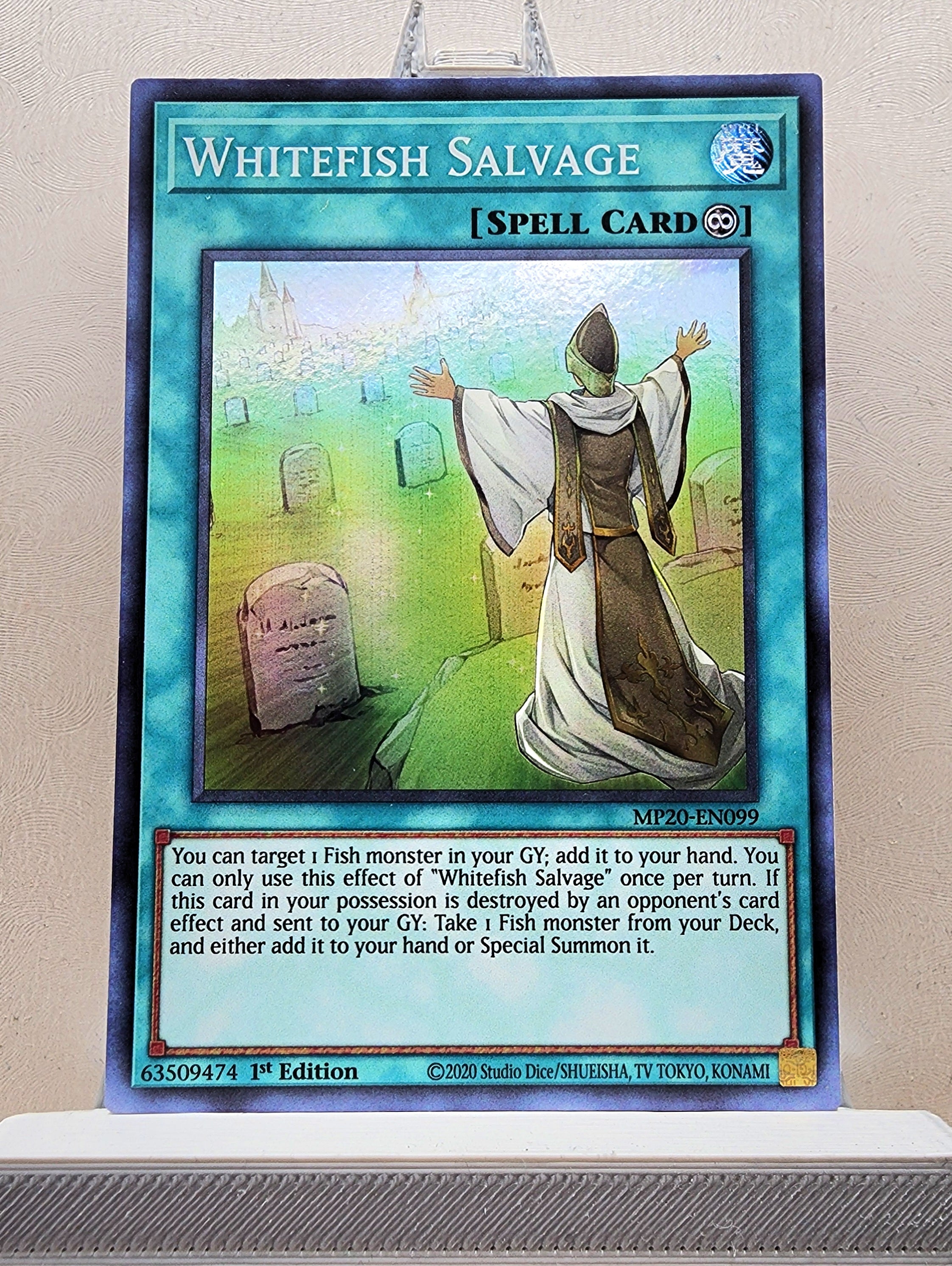 salvage yugioh card Yugioh! 1x Whitefish Salvage (MP20