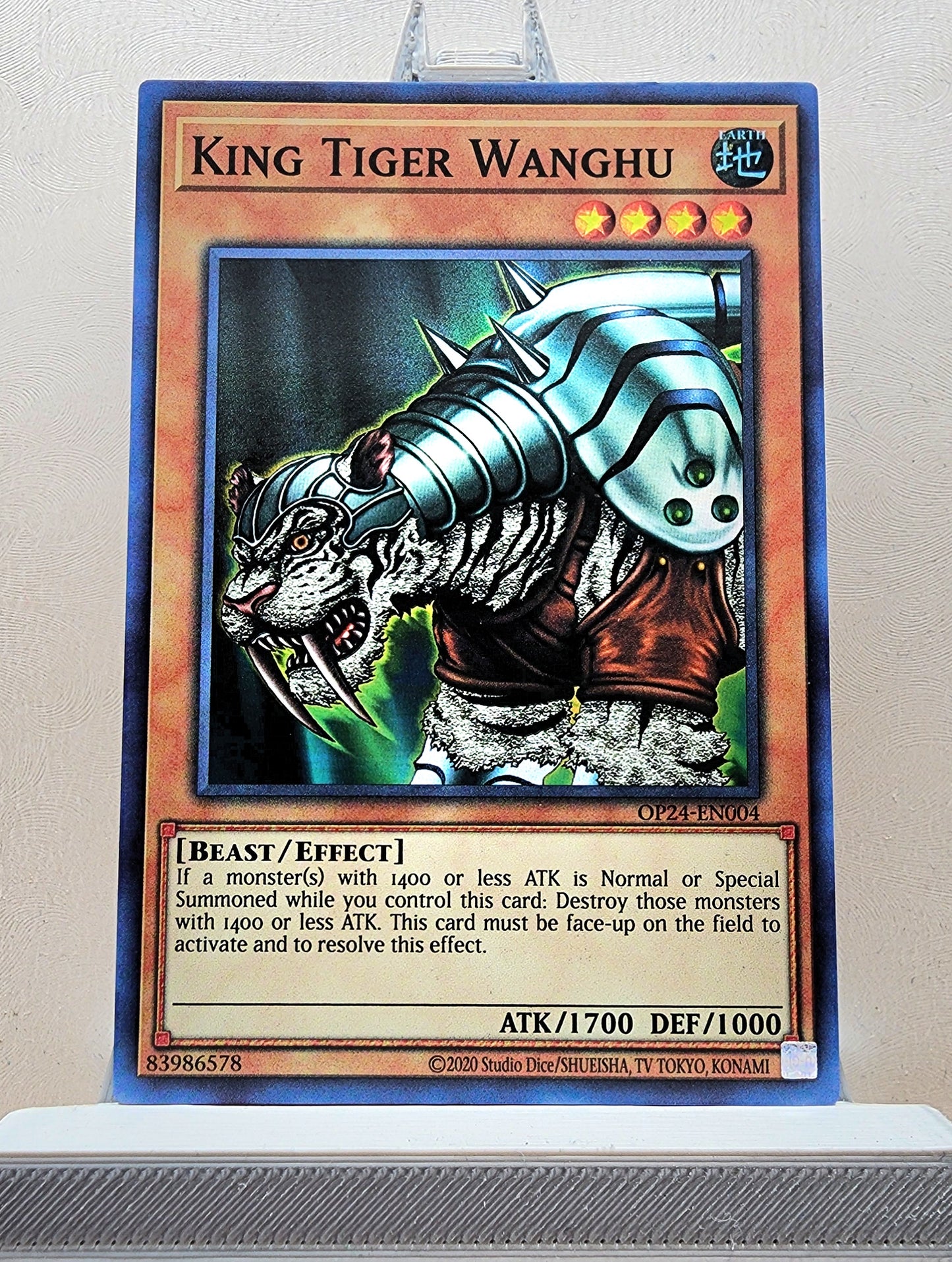 Yugioh! 1x King Tiger Wanghu (OP24 - Super Rare) Unli Edition