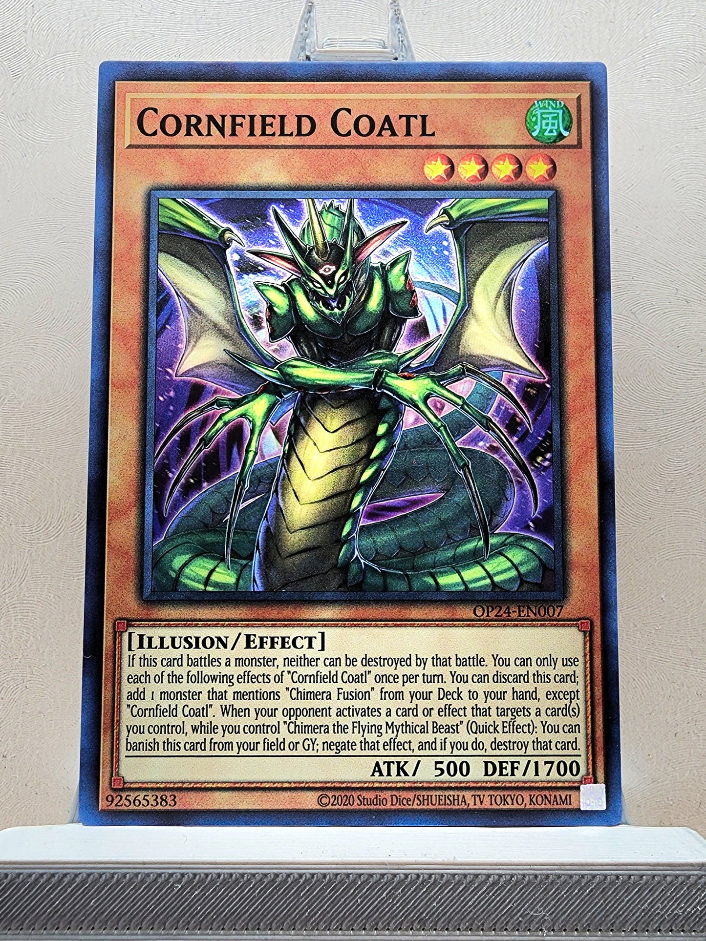 Yugioh! 1x Cornfield Coatl (OP24 - Super Rare) Unli Edition