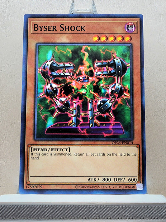 Yugioh! 1x Byser Shock (OP24 - Common) Unli Edition