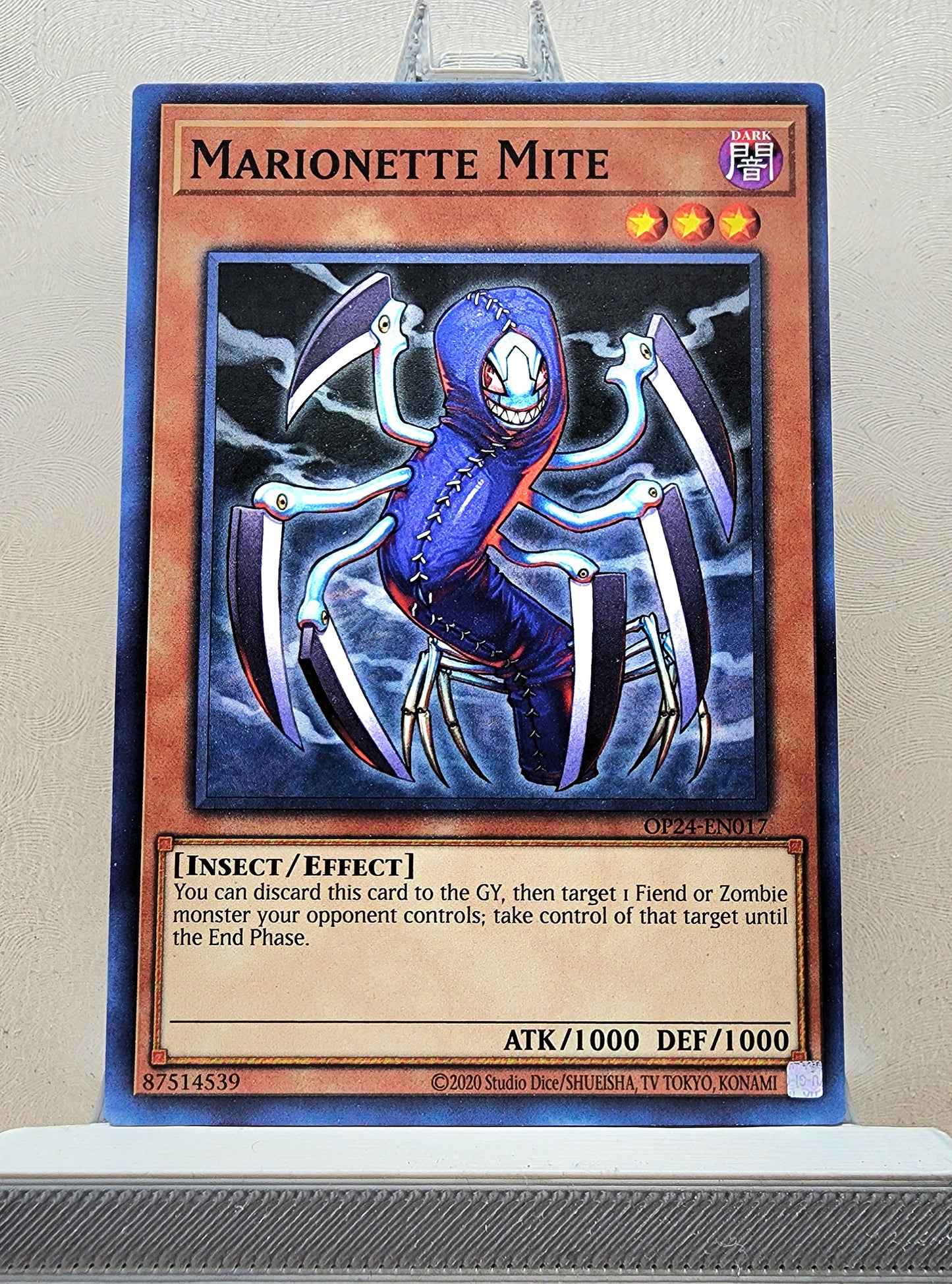 Yugioh! 1x Marionette Mite (OP24 - Common) Unli Edition