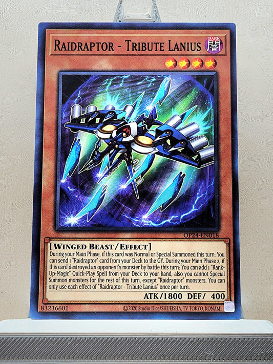 Yugioh! 1x Raidraptor - Tribute Lanius (OP24 - Common) Unli Edition