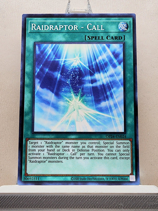 Yugioh! 1x Raidraptor - Call (OP24 - Common) Unli Edition