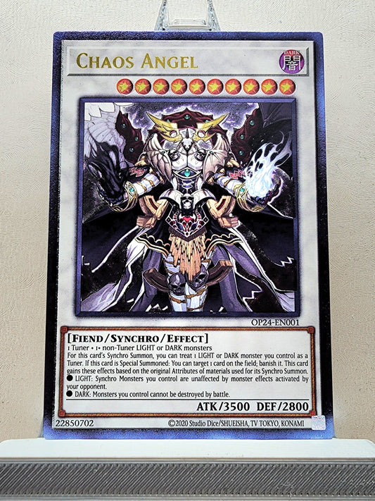 Yugioh! 1x Chaos Angel (OP24 - Ultimate Rare) Unli Edition