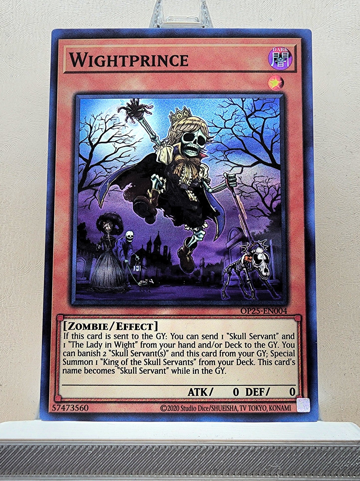 Yugioh! 1x Wightprince (OP25 - Super Rare) Unli Edition