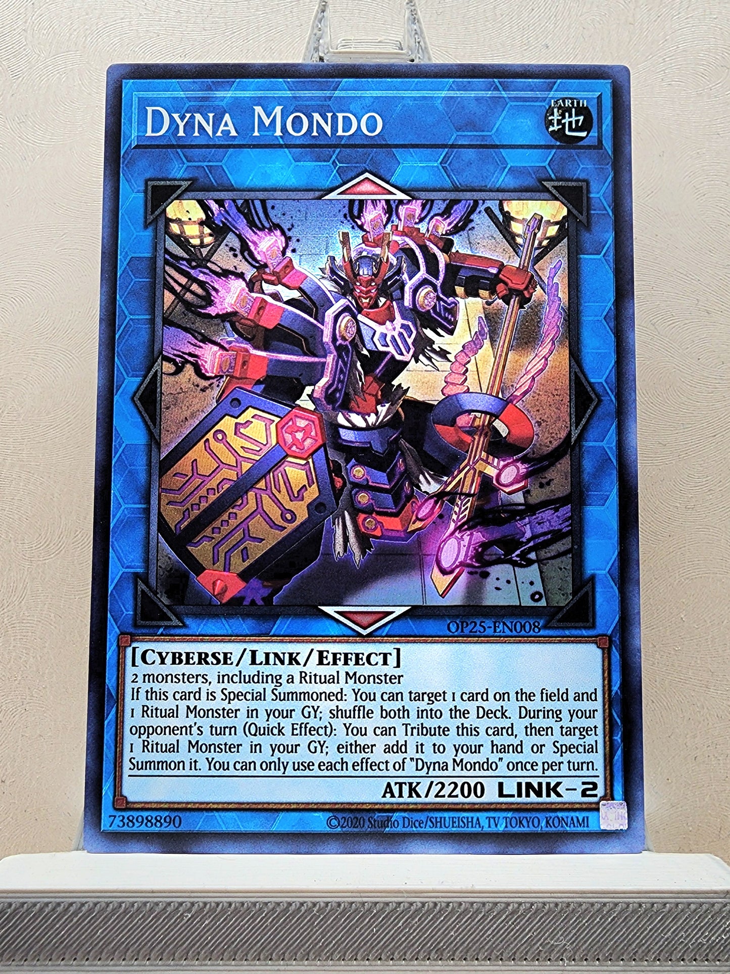 Yugioh! 1x Dyna Mondo (OP25 - Super Rare) Unli Edition