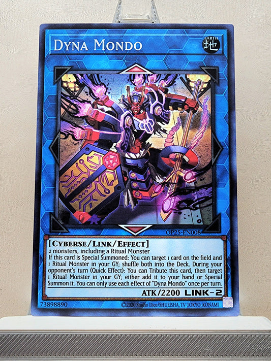 Yugioh! 1x Dyna Mondo (OP25 - Super Rare) Unli Edition