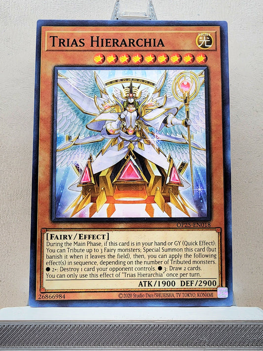 Yugioh! 1x Trias Hierarchia (OP25 - Common) Unli Edition