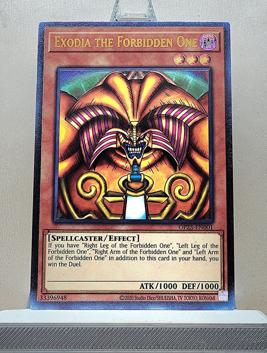 Yugioh! 1x Exodia the Forbidden One (OP25 - Ultimate Rare) Unli Edition