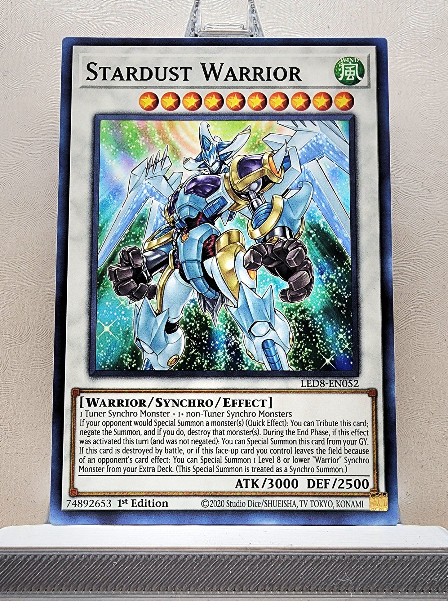 Yugioh! Legendary Duelists: Synchro Storm Singles (LED8 - Rare/Common) 1st Edition