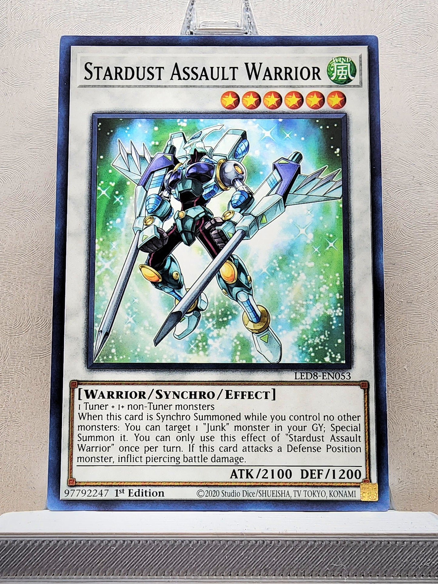 Yugioh! Legendary Duelists: Synchro Storm Singles (LED8 - Rare/Common) 1st Edition