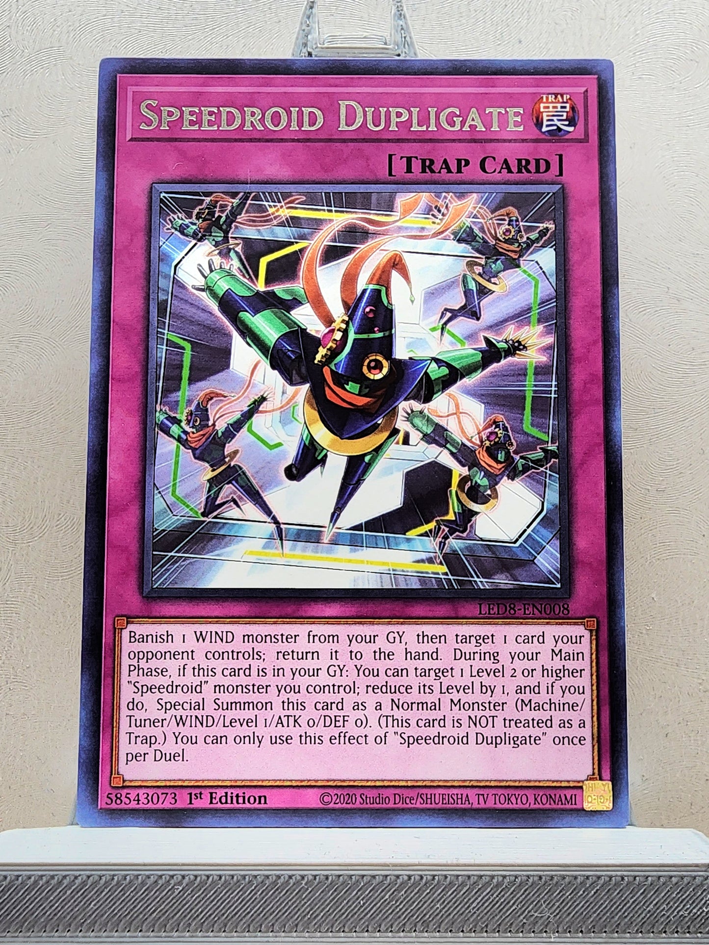 Yugioh! Legendary Duelists: Synchro Storm Singles (LED8 - Rare/Common) 1st Edition