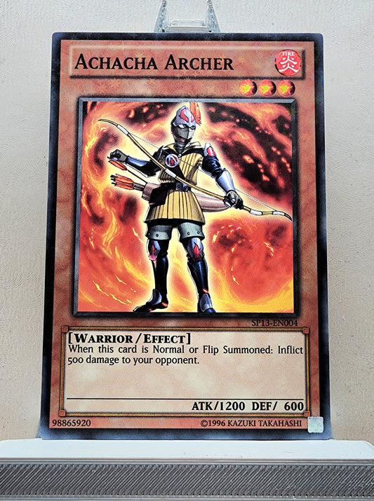 Yugioh! 1x Achacha Archer (SP13 - Starfoil Rare) Unli Edition