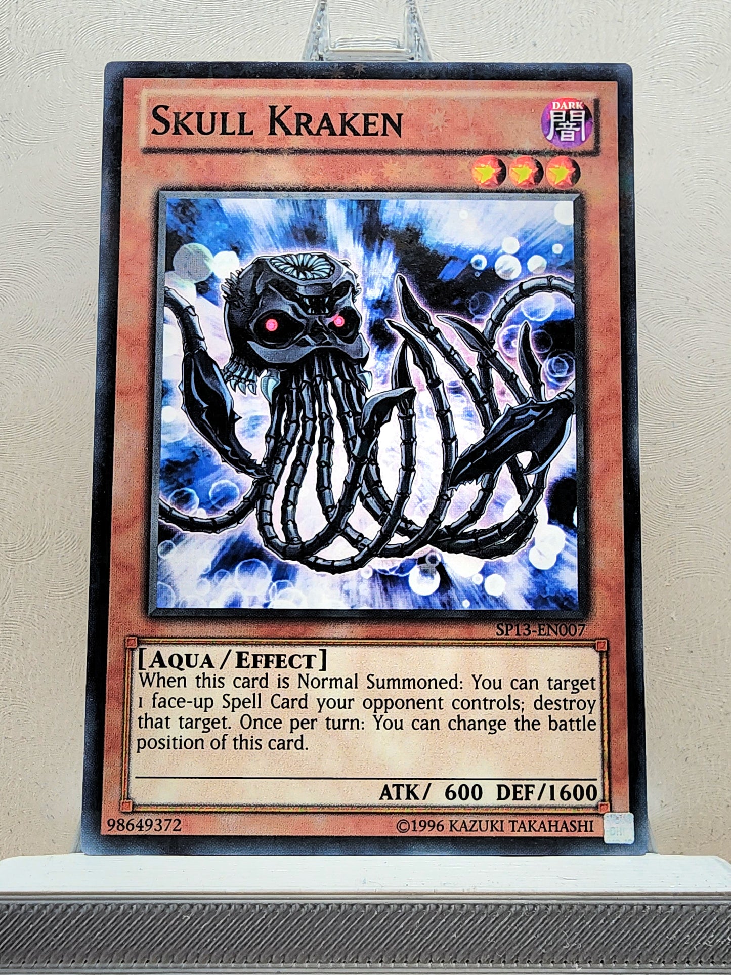 Yugioh! 1x Skull Kraken (SP13 - Starfoil Rare) Unli Edition