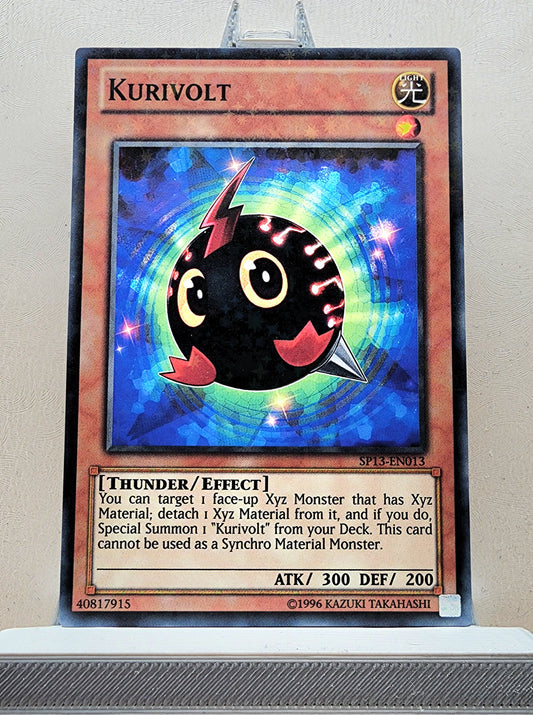 Yugioh! 1x Kurivolt (SP13 - Starfoil Rare) Unli Edition