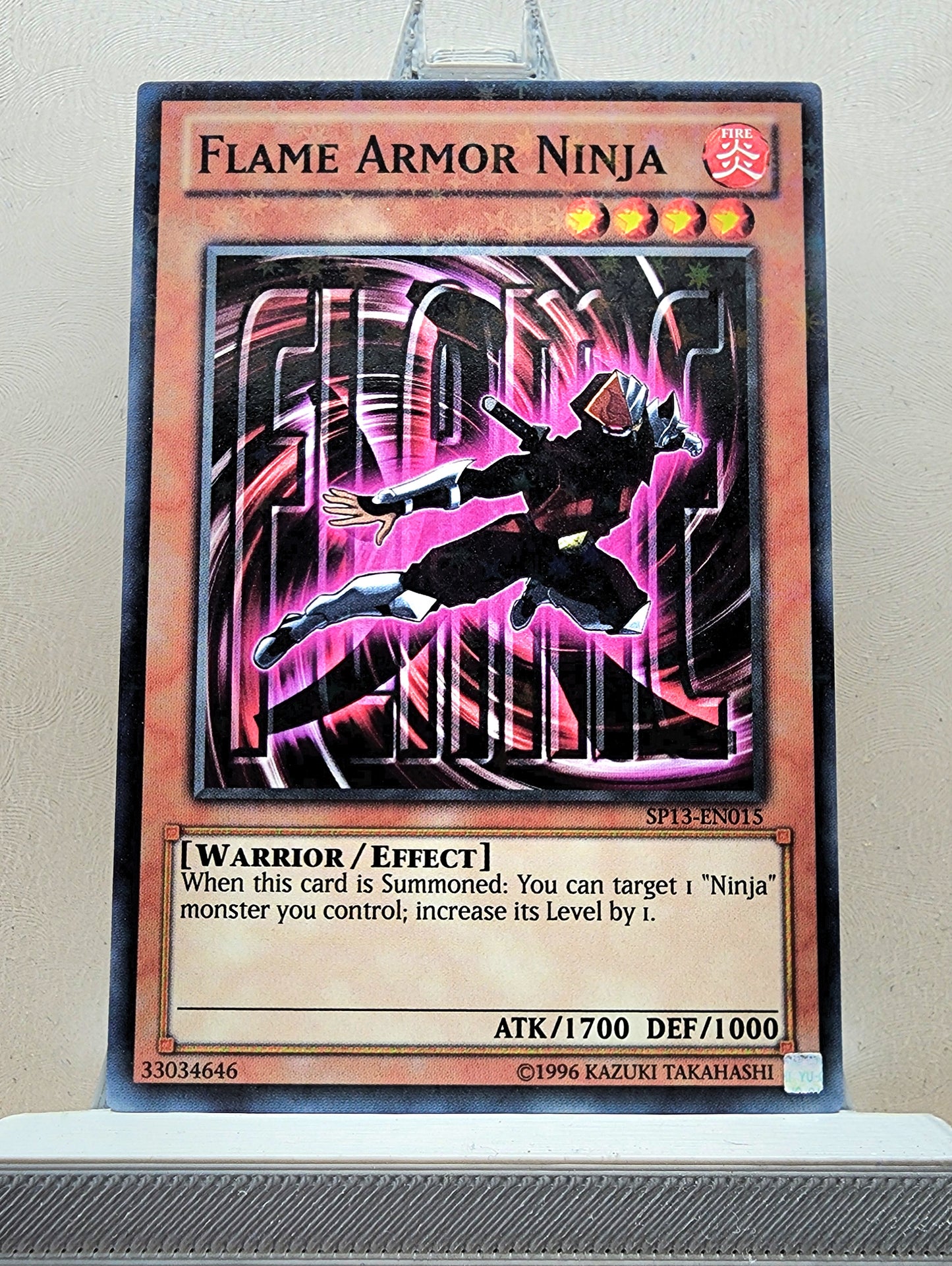 Yugioh! 1x Flame Armor Ninja (SP13 - Starfoil Rare) Unli Edition