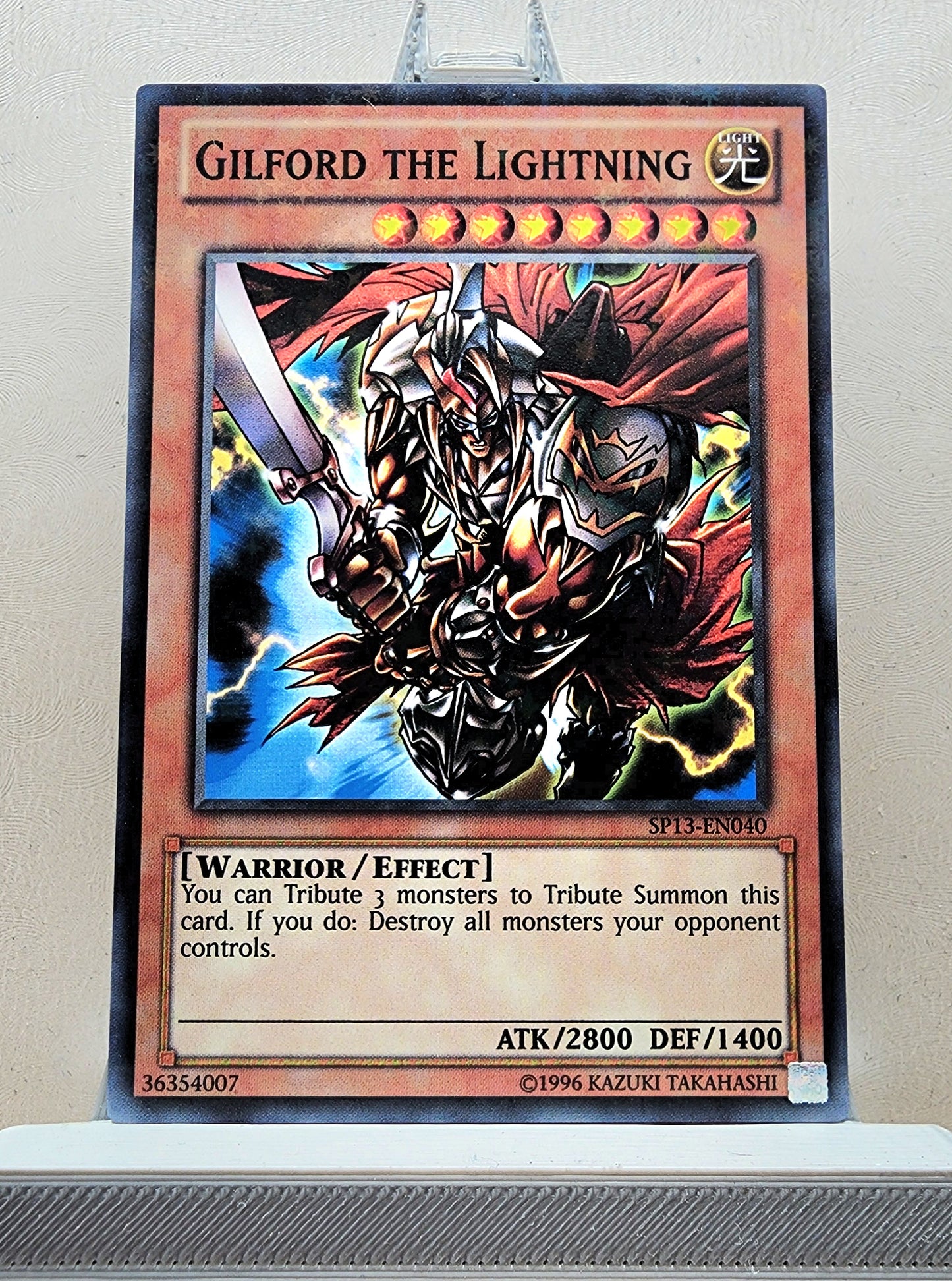 Yugioh! 1x Gilford the Lightning (SP13 - Starfoil Rare) Unli Edition