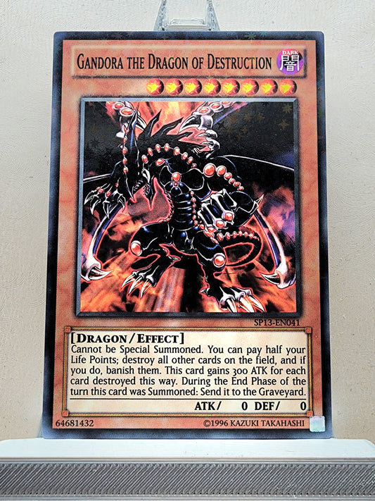 Yugioh! 1x Gandora the Dragon of Destruction (SP13 - Starfoil Rare) Unli Edition