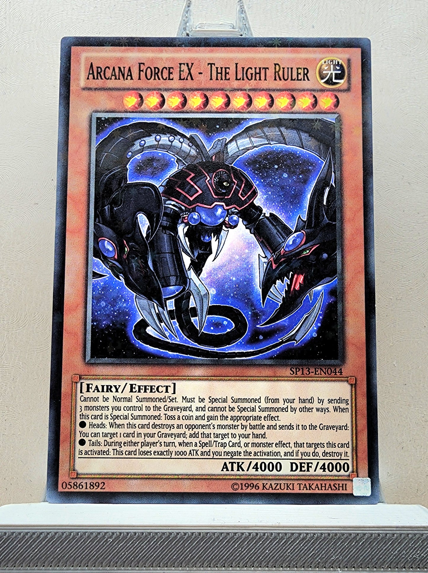 Yugioh! 1x Arcana Force EX - The Light Ruler (SP13 - Starfoil Rare) Unli Edition