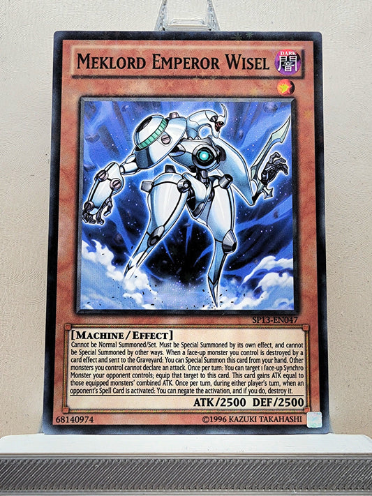 Yugioh! 1x Meklord Emperor Wisel (SP13 - Starfoil Rare) Unli Edition