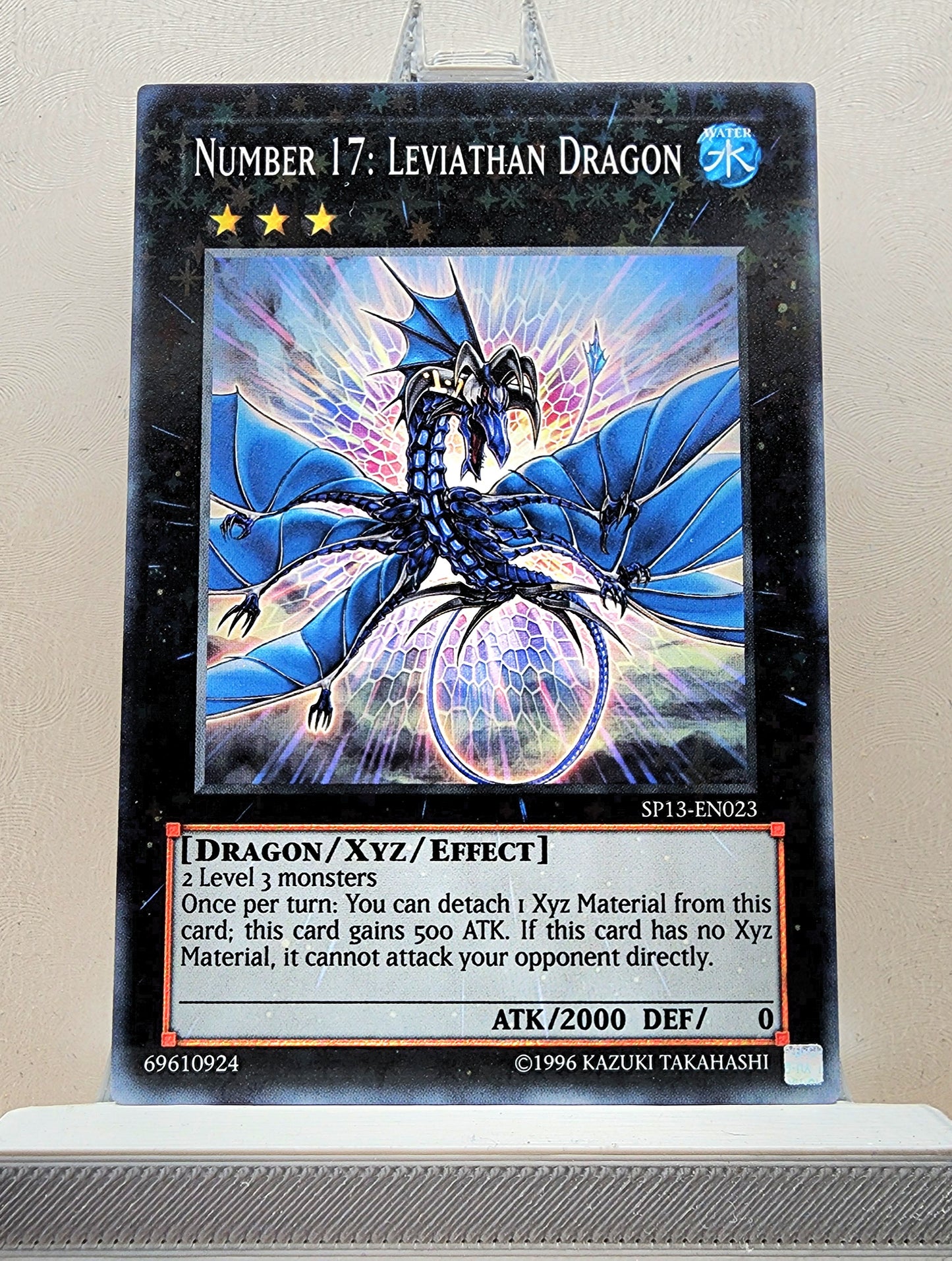 Yugioh! 1x Number 17: Leviathan Dragon (SP13 - Starfoil Rare) Unli Edition